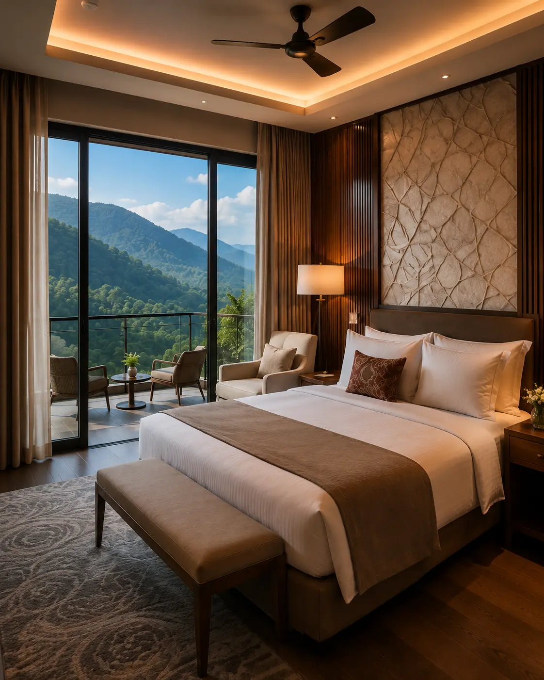Luxury resort accommodation